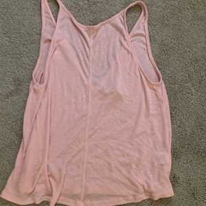 New free people pink tank top